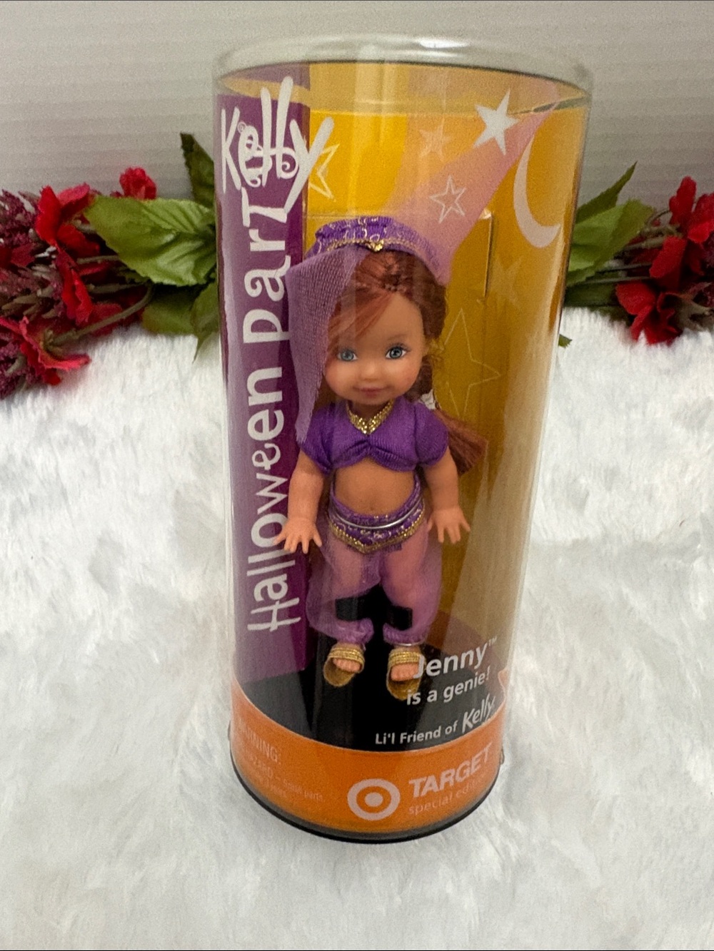 Mattel 2002 Kelly Halloween Party Purple Genie Doll-Brand New/NIB,#56749